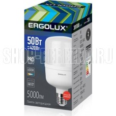 ERGOLUX (14329) LED-HW-50W-E40-6K серия PRO