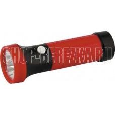ULTRAFLASH (11783) 3002-ТН (фонарь, красный, 3LED, 1 реж, 3XR03, пласт, блист-пакет)