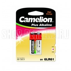 CAMELION 6LR61 PLUS ALKALINE BL-1 (6LR61-BP1, батарейка,9В)