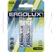 ERGOLUX (12446) AAA-1100MAH NI-MH BL-2 (NHAAA1100BL2, аккумулятор,1.2В)