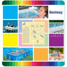 BESTWAY Ремонтный набор, водостойкий, 10 шт., 62091