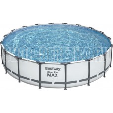 BESTWAY Бассейн каркасный Steel Pro MAX, 549 х 122 см, фильтр-насос, лестница, тент, 56462