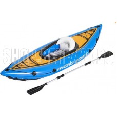 BESTWAY Лодка надувная Cove Champion, 275 x 81 см, вёсла, насос, 65115