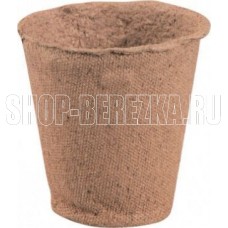 RUSSIA Горшочек для рассады, 80х80 мм, торфяной 64364