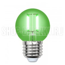 UNIEL (UL-00002988) LED-G45-5W/GREEN/E27 GLA02GR