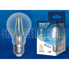 UNIEL (UL-00005184) LED-A60-12W/4000K/E27/CL/DIM GLA01TR
