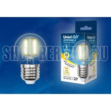 UNIEL (UL-00002868) LED-G45-5W/WW/E27/CL/DIM GLA01TR