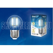 UNIEL (UL-00003255) LED-G45-7,5W/NW/E27/CL GLA01TR