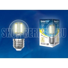 UNIEL (UL-00003252) LED-G45-7,5W/WW/E27/CL GLA01TR