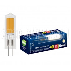 UNIEL (UL-00005065) LED-JC-220/6W/3000K/G4/CL GLZ08TR