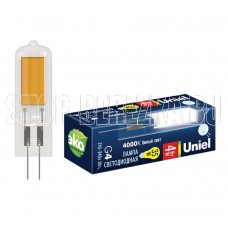 UNIEL (UL-00005066) LED-JC-220/6W/4000K/G4/CL GLZ08TR
