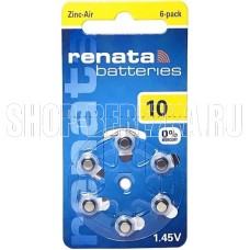 RENATA (4392) ZA10 BL-6 - для слуховых аппаратов