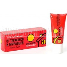 ГРЫЗУНОФФ Тараканофф оффлайн Гель от тараканов и муравьев, туба 20 мл