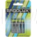 ERGOLUX (12865) Alkaline LR03 BL 3+1(FREE)