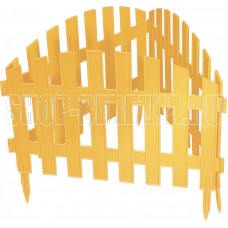 PALISAD Забор декоративный Винтаж , 28 х 300 см, желтый 65010