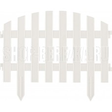 PALISAD Забор декоративный Винтаж , 28 х 300 см, белый 65011