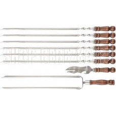 PALISAD Набор шашлычный 9 предметов в сумке, Camping 69680