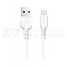 HOCO (6957531068839) X20 USB (m)-microUSB (m) 1.0м - белый