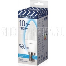 ERGOLUX (14545) LED-C35-10W-E14-4K