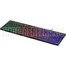ОКЛИК 550ML черный USB slim Multimedia LED