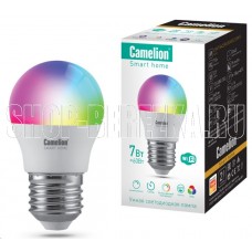 CAMELION (14501) LSH7/G45/RGBСW/Е27/WIFI Smart Home