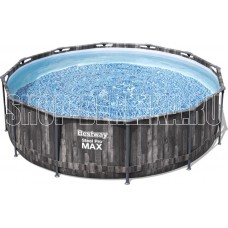 BESTWAY Бассейн каркасный Steel Pro, 366 х 100 см, фильтр-насос, лестница, 5614Х (5309856)