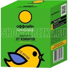 КОМАРОФФ оффлайн ДЛИТЕЛЬНО Жидкость 70 ночей без запаха флакон 45 мл
