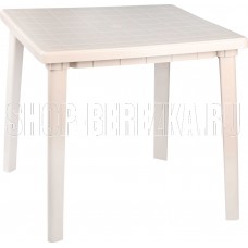 АЛЬТЕРНАТИВА М8154 стол 800х800х740мм квадратный (бежевый)