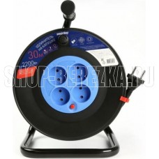 SMARTBUY (SBE-10-4-10-N) 4 гнз - 10м, на катушке, б/з