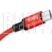 HOCO (6957531062912) X14 USB (m)-microUSB (m) 2.0м - красный/черный