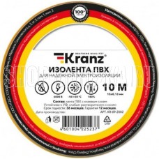 KRANZ (KR-09-2002) 0.13Х15 ММ, 10 М, ЖЕЛТАЯ