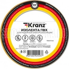 KRANZ (KR-09-2602) 0.13Х15 ММ, 20 М, ЖЕЛТАЯ