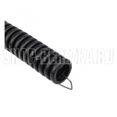 REXANT (28-0016-50) ТРУБА ГОФРИРОВАННАЯ ИЗ ПНД O16 ММ С ЗОНДОМ (БУХТА 50 М/УП.), ЧЕРНАЯ