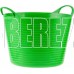 СИБРТЕХ Ведро гибкое сверхпрочное, 14 л, зеленое 67501