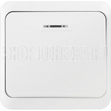 SMARTBUY (SBE-03w-10-SW1-1) Юпитер, 1-клавишный, белый