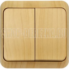 SMARTBUY (SBE-03lw-10-SW2-0) Юпитер, 2-клавишный, светлое дерево