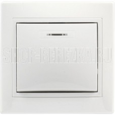 SMARTBUY (SBE-01w-10-SW1-1-c) Венера, 1-клавишный,белый