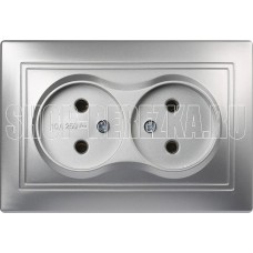 SMARTBUY (SBE-01s-10-S2-N-c) Венера, 1-местная, серебро