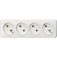 SMARTBUY (SBE-03w-10-S4-N) Юпитер, 4-местная, белый