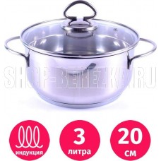 TIMA Универсал 3,0л, с 2 носиками, с стекл. крышкой ТS-20