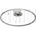 TIMA Крышка стекл. с метал/обод + овальная ручка НЖС 22 см низ. 5522