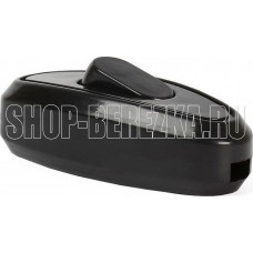 SMARTBUY (SBE-06-S04-b) Переключатель бра черный 6А 250В