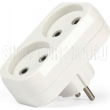 SMARTBUY (SBE-10-A02-2) 2 гнезда без заземления плоский 10А 250B