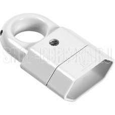 SMARTBUY (SBE-2.5-S10-w) Штепсельное гнездо Smartbuy, под плоскую вилку с кольцом