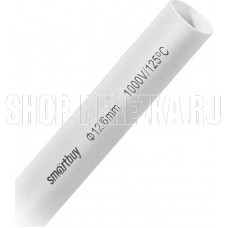 SMARTBUY (SBE-HST-12-w) термоусаживаемая трубка 12/6, белая, 1 метр