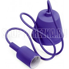 SMARTBUY (SBE-CLHE27s-p) подвес с патроном e27, 1 м, фиолетовый