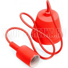 SMARTBUY (SBE-CLHE27s-r) подвес с патроном e27, 1 м, красный