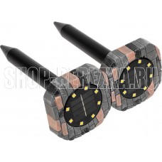 REXANT (71-0087) Набор отпугивателей кротов с садовым фонариком (R20*2 камень)