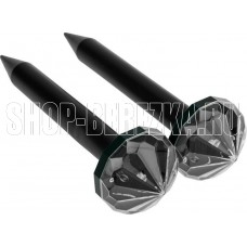 REXANT (71-0077) Набор отпугивателей кротов с садовым фонариком (R20*2 кристалл)