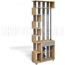 БИТЕЛ ПРИХОЖАЯ МИНИ МЛ-1 (ДУБ ЗОЛОТОЙ КРАФТ/БЕТОН)